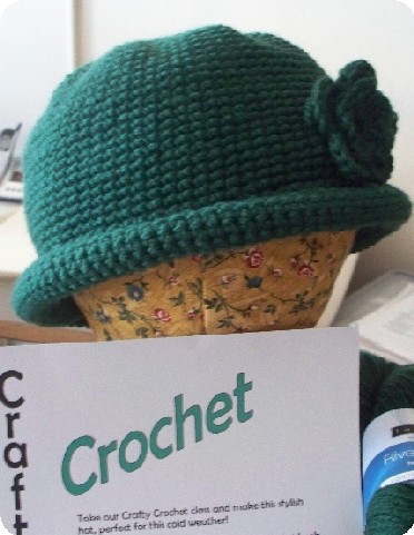 CHARITY PATTERN - ROLLED BRIM HAT - DIY CRAFT PROJECT INSTRUCTIONS